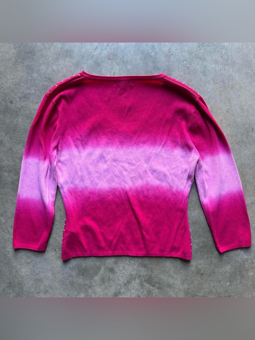 Pink beaded top - Picture 5 of 6